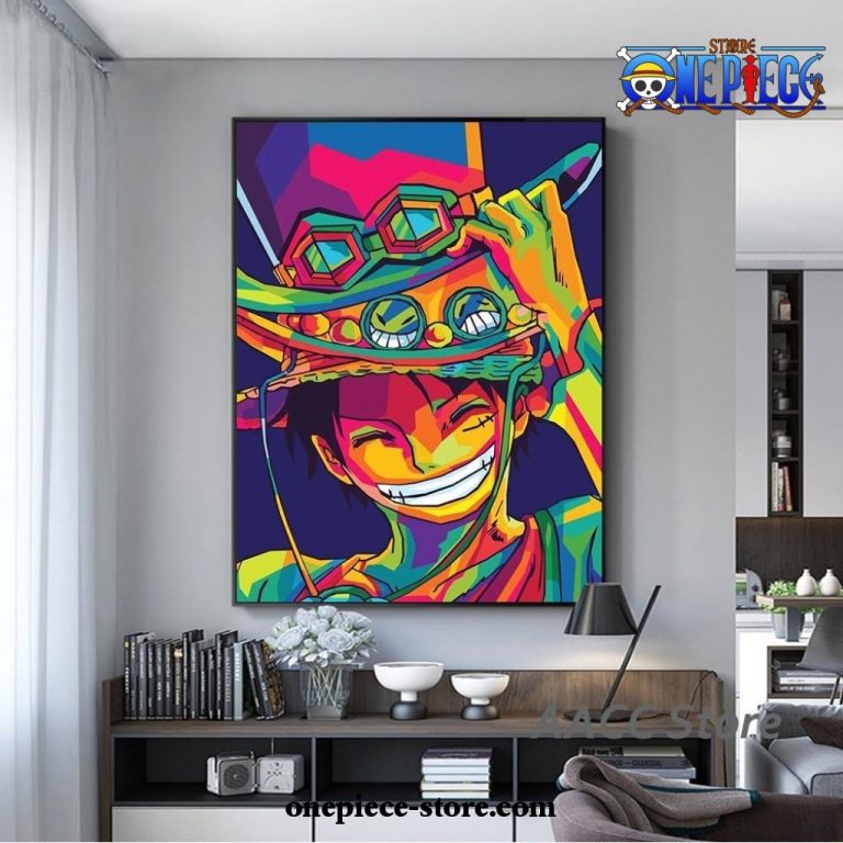 One Piece Wall Art - King Luffy Canvas Wall Art - One Piece Store