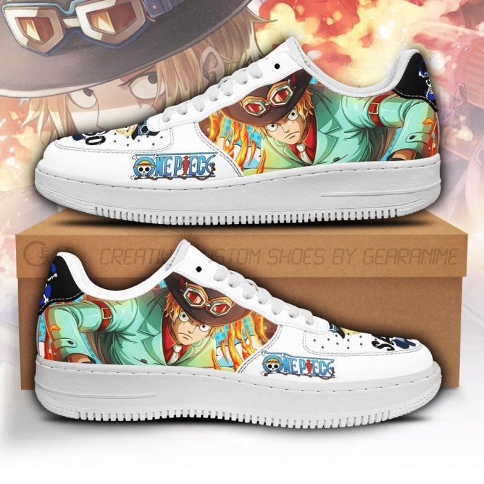 Sabo Sneakers Custom One Piece Anime Shoes Fan PT04 Men / US6.5 Official One Piece Merch