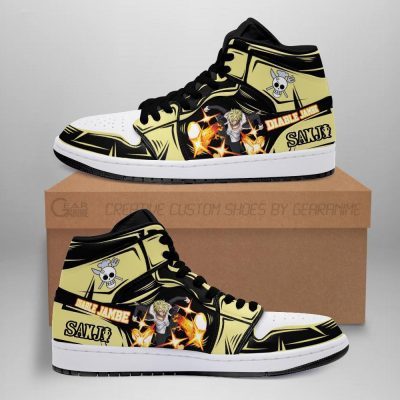 Sanji Sneakers Diable Jambe Skill One Piece Anime Shoes Fan MN06 Men / US6.5 Official One Piece Merch
