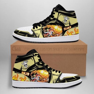 Sanji Sneakers Straw Hat Pirates One Piece Anime Shoes Fan Gift MN06 Men / US6.5 Official One Piece Merch