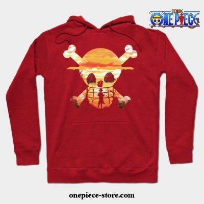 Straw Hat Crew Hoodie Red / S