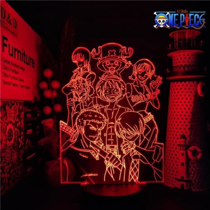 Team One Piece Night Light 3D Led Lamp