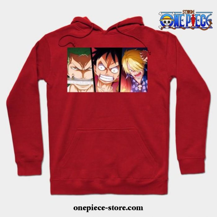 Trio One Piece Hoodie Red / S