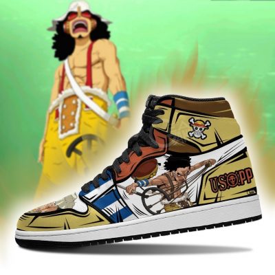 Usopp Jordan 13 Shoes One Piece Custom Shoes - Official One Piece