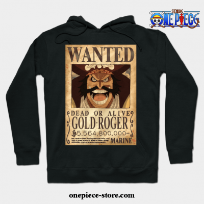 Vintage One Piece Bounty Monkey D Luffy Poster Hoodie Black / S