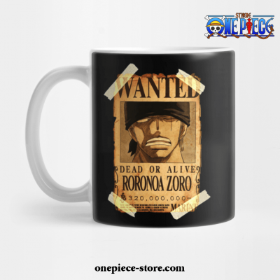 Vintage One Piece Bounty Roronoa Zoro Poster Mug