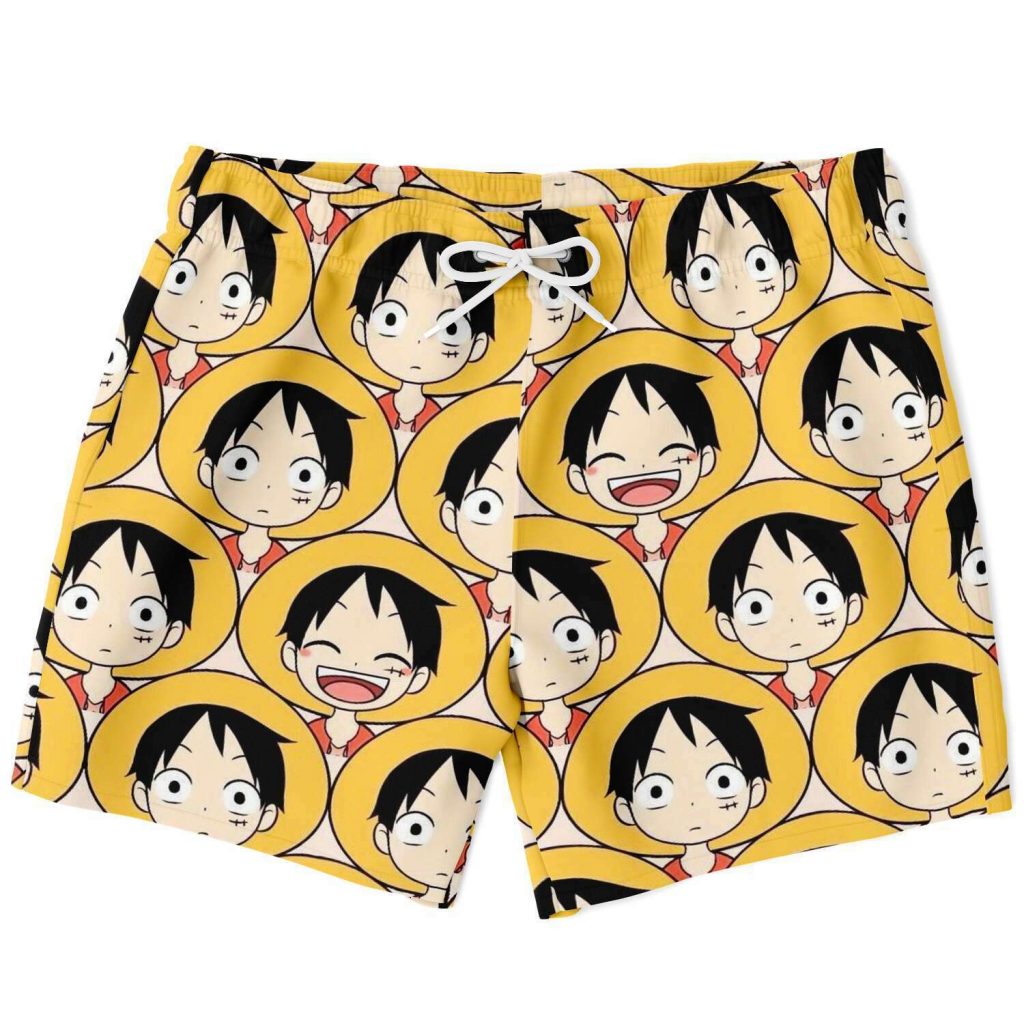 Cute Luffy One Piece Swim Trunks One Piece Store