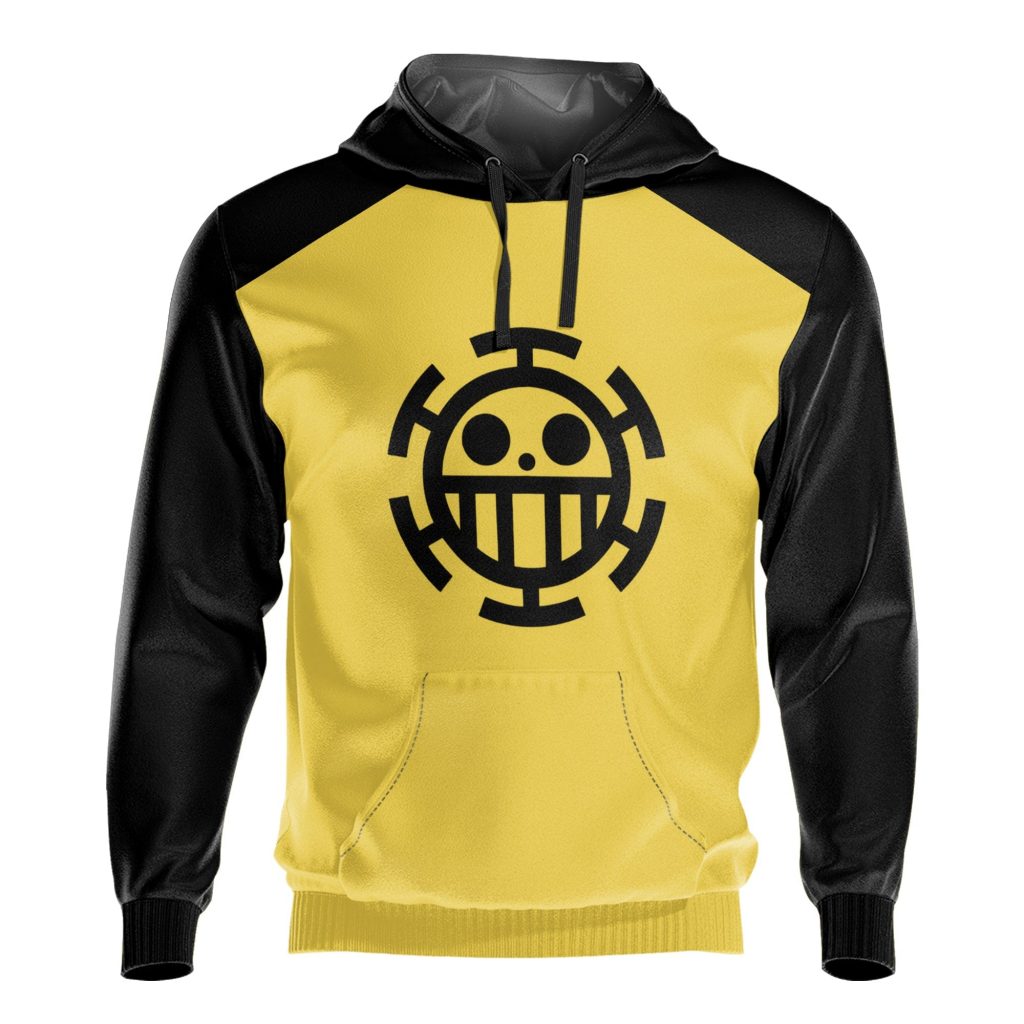 Trafalgar D. Water Law Anime Fleece Hoodie - One Piece Store