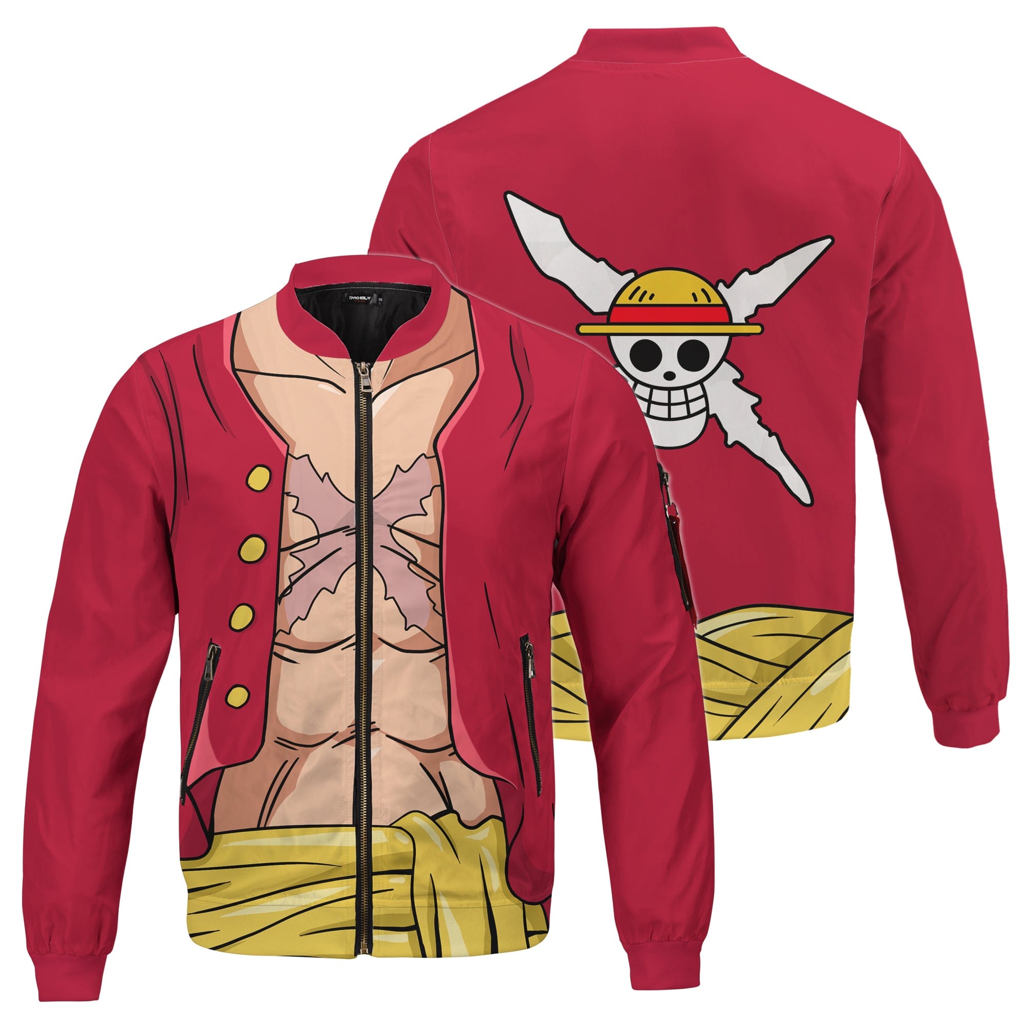 Monkey D. Luffy One Piece Varsity Jacket - Anime Ape