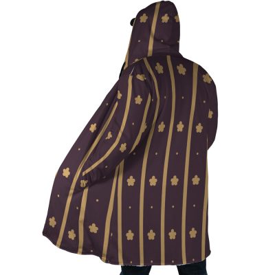 Law Wano Arc OP AOP Hooded Cloak Coat SIDE Mockup - One Piece Store
