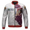 Luffys Gear Fourth Technique One Piece Bomber Jacket Front - One Piece Store