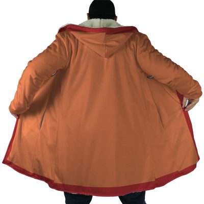 Oden Kozuki One Piece AOP Hooded Cloak Coat NO HOOD Mockup - One Piece Store