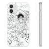 One Piece Monkey D. Luffy 4th Gear Manga Cool iPhone 12 Case front - One Piece Store