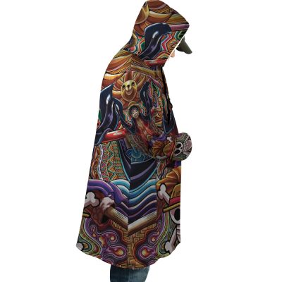luffy Hooded Cloak Coat right - One Piece Store