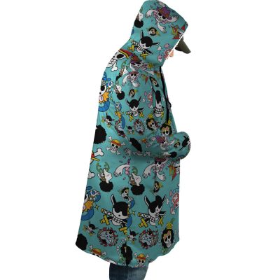 strawhats Hooded Cloak Coat right - One Piece Store