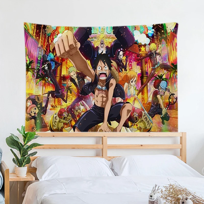 Decoration Wall Hanging Decor O one Piece Funny Tapestry Aesthetic Tapestries Room Decorating Items Home Decorations 20 - One Piece Store