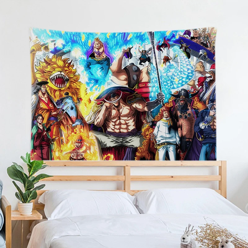 Decoration Wall Hanging Decor O one Piece Funny Tapestry Aesthetic Tapestries Room Decorating Items Home Decorations - One Piece Store