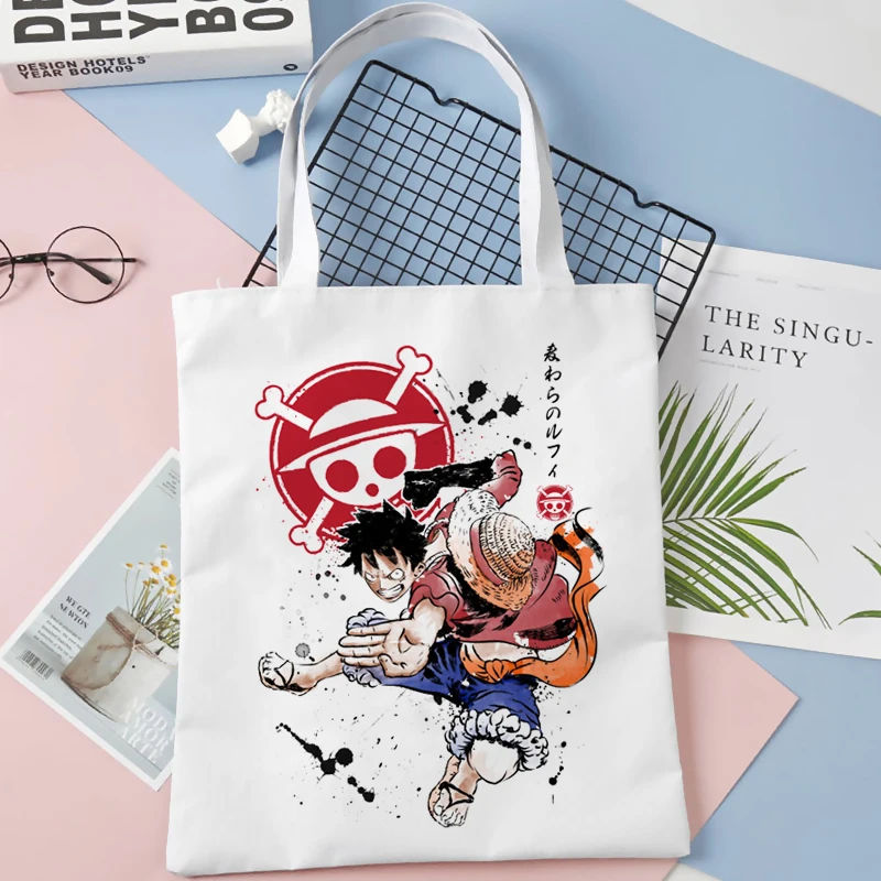 One Piece shopping bag shopper bolsas de tela reusable bolso jute bag bag shoping bolsas reutilizables 18 - One Piece Store