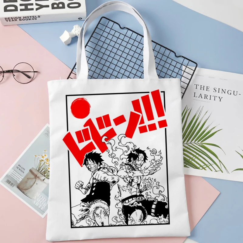 One Piece shopping bag shopper bolsas de tela reusable bolso jute bag bag shoping bolsas reutilizables 20 - One Piece Store