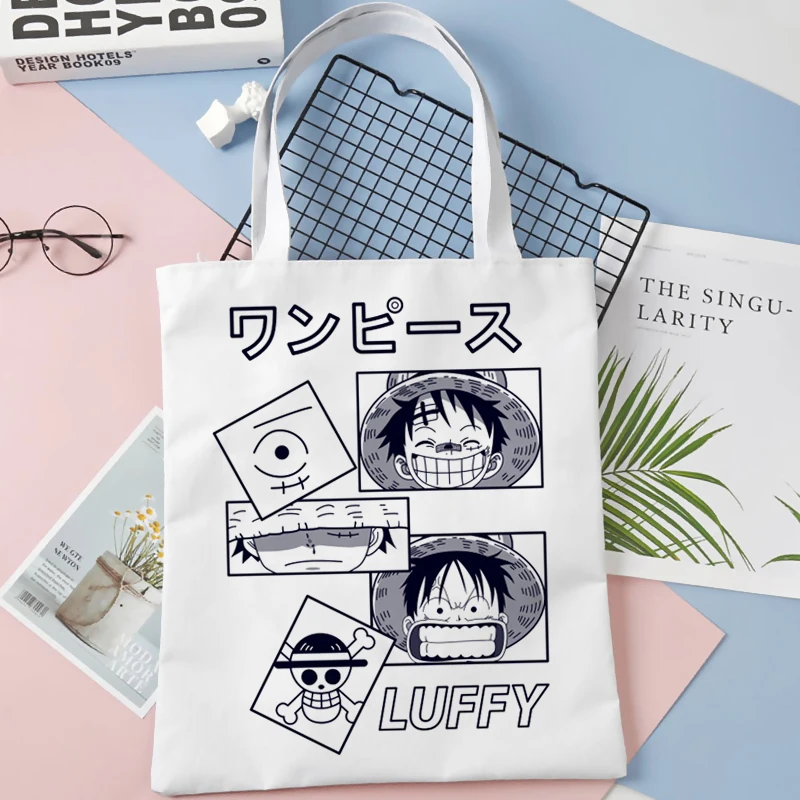 One Piece shopping bag shopper bolsas de tela reusable bolso jute bag bag shoping bolsas reutilizables 5 - One Piece Store