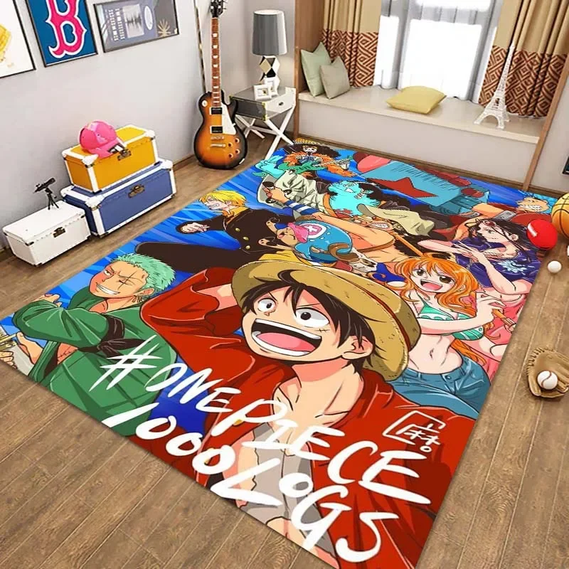 Trend Anime One P Piece Area Large Carpet Living Room Bedroom Decoration Non slip Door Mat 14 - One Piece Store
