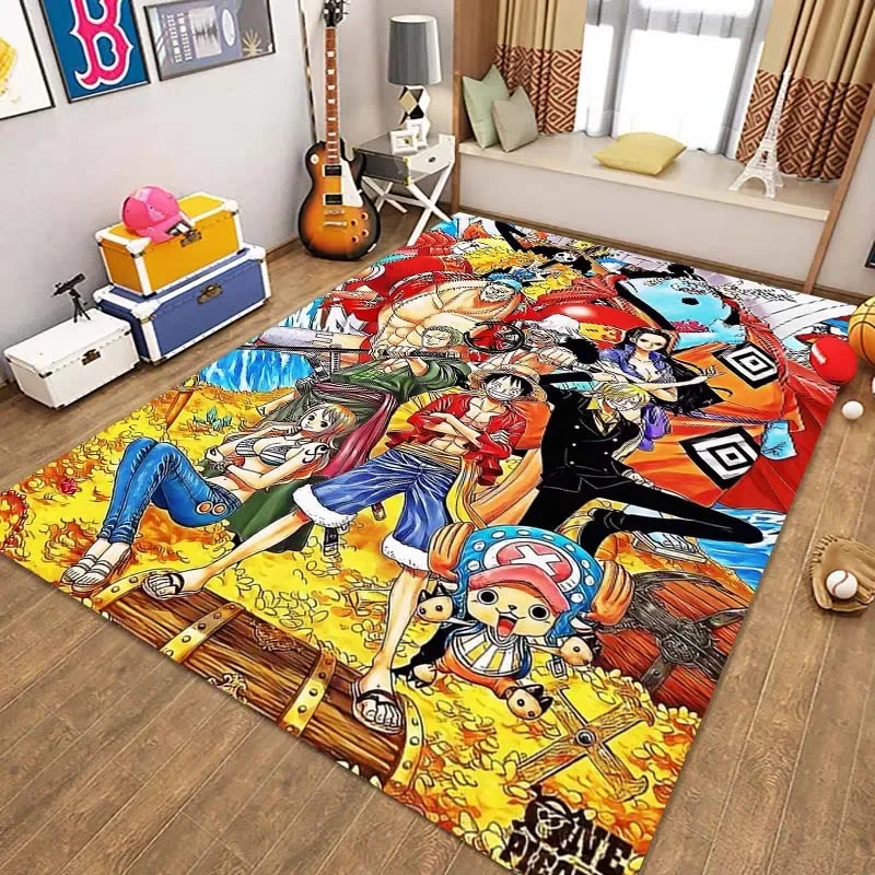 Trend Anime One P Piece Area Large Carpet Living Room Bedroom Decoration Non slip Door Mat 15 - One Piece Store