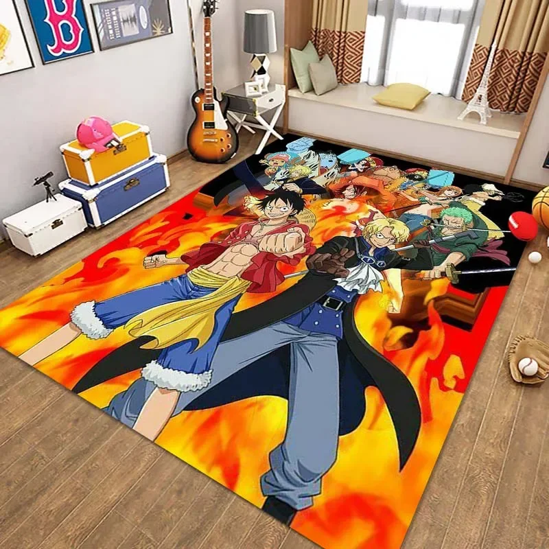 Trend Anime One P Piece Area Large Carpet Living Room Bedroom Decoration Non slip Door Mat 16 - One Piece Store