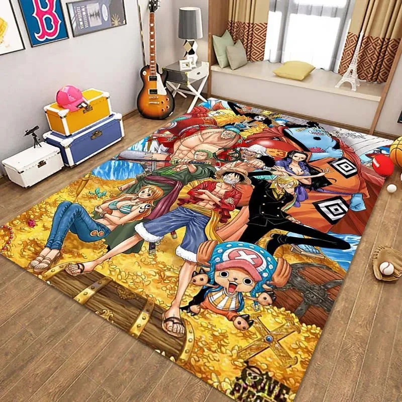 Trend Anime One P Piece Area Large Carpet Living Room Bedroom Decoration Non slip Door Mat 18 - One Piece Store