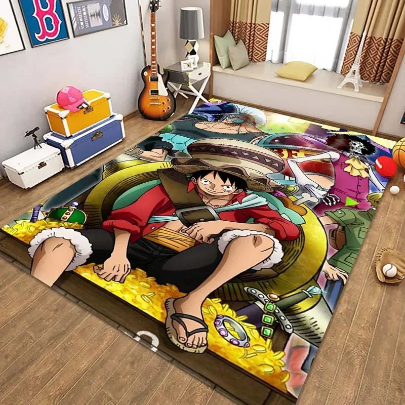 Trend Anime One P Piece Area Large Carpet Living Room Bedroom Decoration Non slip Door Mat 19 - One Piece Store