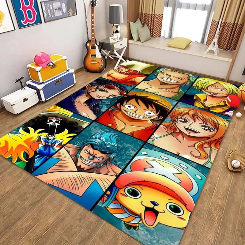Trend Anime One P Piece Area Large Carpet Living Room Bedroom Decoration Non slip Door Mat 26 - One Piece Store