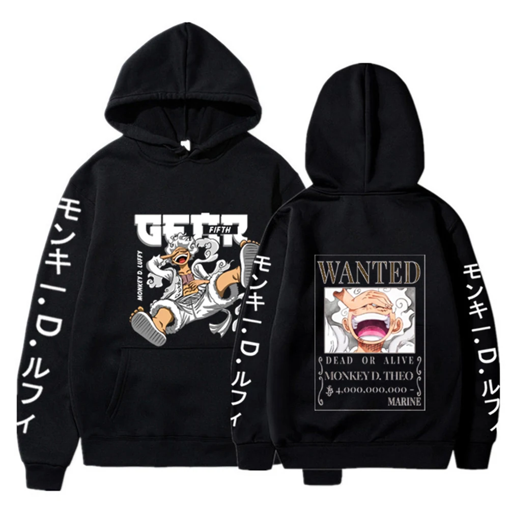Anime Hoodie Graphic Luffy Hoodies Spring and Autumn Long Sleeve Sweatshirts Streetwear Y2k Sweatshirt Casual Loose 21 - One Piece Store