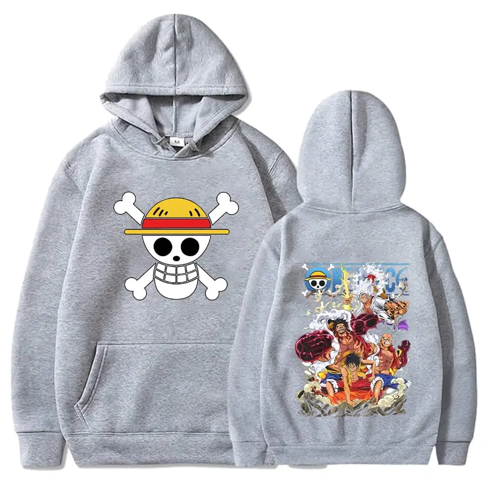 Anime Hoodie Graphic Luffy Hoodies Spring and Autumn Long Sleeve Sweatshirts Streetwear Y2k Sweatshirt Casual Loose 6 - One Piece Store